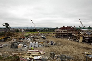 New School Site on April 2008